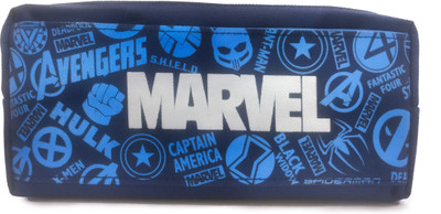 

Maurya Pustak Bhawan Marvel Bold Pencil Pouch Blue N/A Art Artificial Leather Pencil Box(Set of 1, Blue)