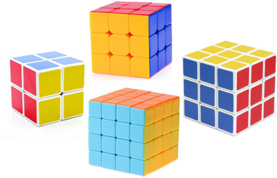 

Rubik's Challenge High Speed Rubik Magic Puzzle Cube(4 Pieces)