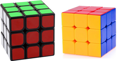 

Rubik's Challenge Black Magic Rubik Cube Puzzle(2 Pieces)