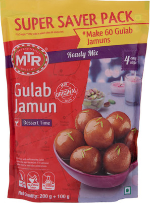 

MTR Gulab Jamun Mix (Super Saver Pack) 300 g
