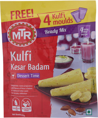 MTR Instant Kesar Badam Kulfi Mix (Mould Free) 85 g
