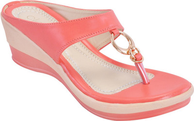 

Khadim's Women Peach Pink Wedges