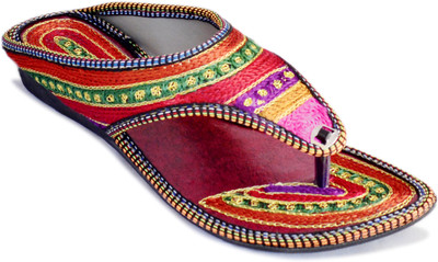 

Myra Women Multi Embroidery Flats