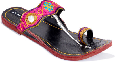 

Myra Women Kolhapuri Black Flats