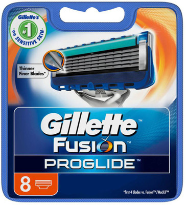 Gillette Fusion Proglide Cartridge(Pack of 8)