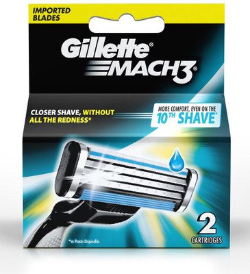 

Gillette Mach 3 Cartridge(Pack of 2)