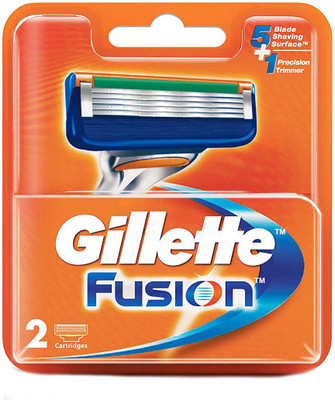 Gillette Fusion Manual Cartridge(Pack of 2)