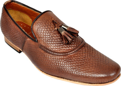 

Allen Cooper Loafers For Men(Tan, Cognac