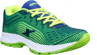 

Sparx Men 504 Running Shoes For Men(Blue, Green, Blue flourscent green