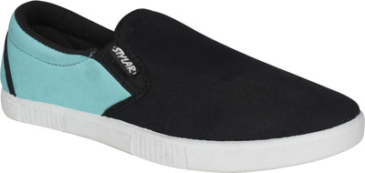 

Stylar Duco Canvas Shoes For Men(Black