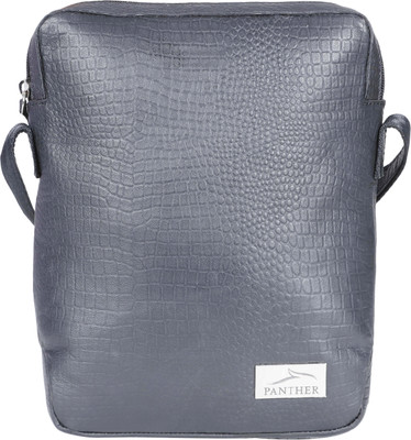 

Panther Girls Casual Black Genuine Leather Sling Bag