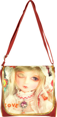 

NIHAR Women Casual Multicolor Rexine Sling Bag