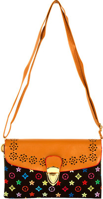 

NIHAR Women Casual Multicolor Rexine Sling Bag
