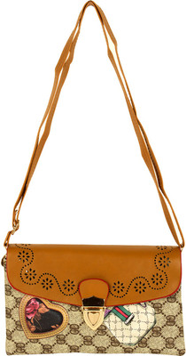 

NIHAR Women Casual Multicolor Rexine Sling Bag
