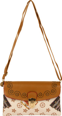 

NIHAR Women Casual Multicolor Rexine Sling Bag