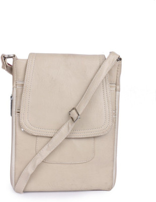 

STYLEFASHION Girls Casual Beige PU, Polyester Sling Bag