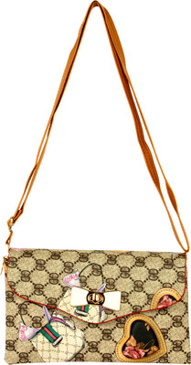 

NIHAR Women Casual Multicolor Rexine Sling Bag