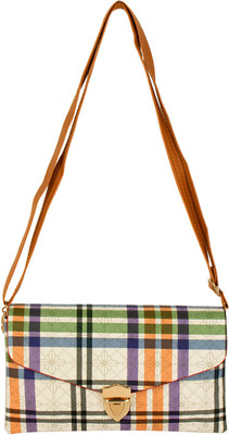 

NIHAR Women Casual Multicolor Rexine Sling Bag
