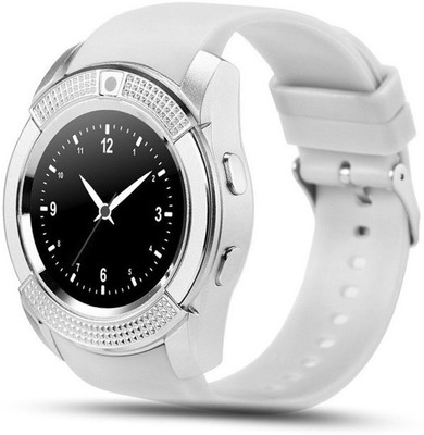 

Macron Bluetooth Smartwatch With Sim & TF Card Support Smartwatch(Grey Strap Regular)