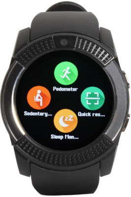 

callmate GB 8 Smartwatch(Black Strap Free Size)
