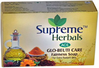 

Supreme Herbals Ace Glo Beauty Care Herbal Fairness Bath Soap(100 g)