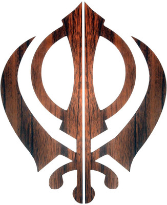 

Sehaz Artworks  Wooden Decal Sticker(Pack of 2