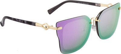Farenheit Rectangular Sunglasses(Violet) Flipkart