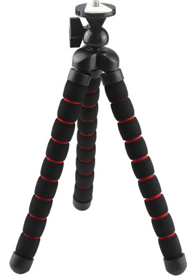 

Yantralay 10 inch Flexible Gorillapod With 360° Rotating Ball Head For DSLR & Smartphones Tripod, Tripod Kit(Black, Red, Supports Up to 3000 g)