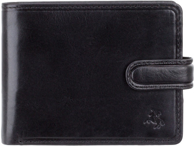 

Visconti Men Black Genuine Leather Wallet(7 Card Slots)