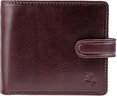 

Visconti Men Brown Genuine Leather Wallet(7 Card Slots)