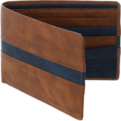 

MARKQUES Men Tan Artificial Leather Wallet(8 Card Slots), Tan-04