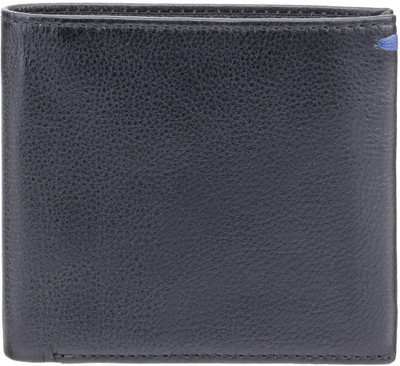 

Visconti Men Blue Genuine Leather Wallet(6 Card Slots), Black;cobalt