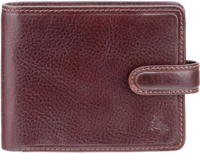 

Visconti Men Brown Genuine Leather Wallet(4 Card Slots)