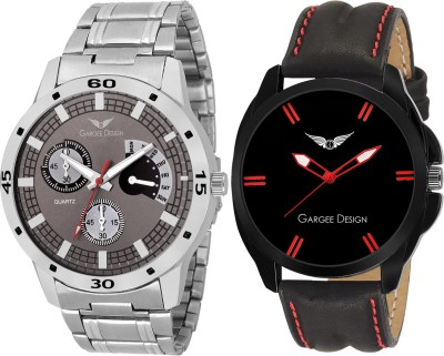 Gargee Design New 1126-GRY Stylish Combo Lavish Watch  - For Men   Watches  (Gargee Design)
