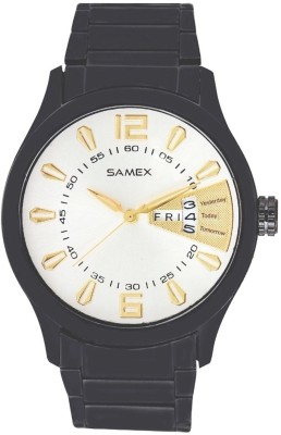 SAMEX SAM3080WT FOSS BLACK METAL WATCH Watch  - For Men   Watches  (SAMEX)