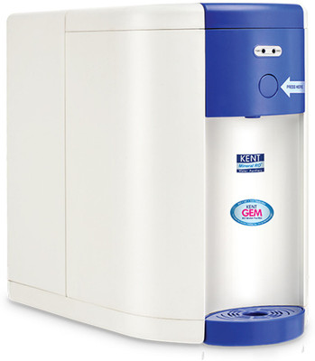 

Kent GEM MRO (11029) 5 L RO + UF Water Purifier(White, Blue), Blue;white