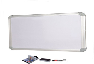 

Action World Non Magnetic wood 60x30 centimeter Whiteboards and Duster Combos(Set of 1, White)