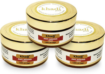 

Khadi Global Anti Ageing Cream Pack of 3(150 ml)