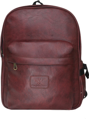 

Pranjals House croco rose college bag 22 L Laptop Backpack(Maroon)