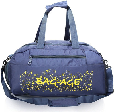 

Bag-Age Gym Bag Travel Duffle Bag 30 L Backpack(Blue), Navi blue