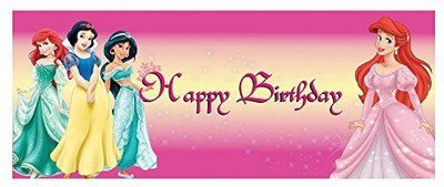 

PARTY PROPZ PRINCESS THEME 5FT BY 2FT BANNER/ DECORATION Banner(5 ft, Pack of 1)