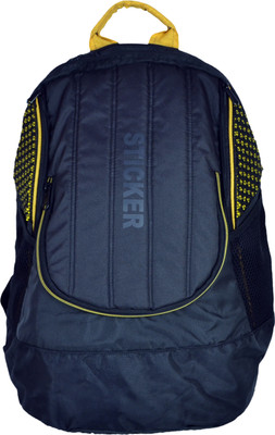 

STICKER YB-1 35 L Laptop Backpack(Multicolor), Yellow black