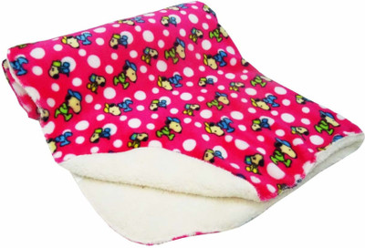 

LOVEBIRDS Printed  AC Blanket(Polyester, Pink