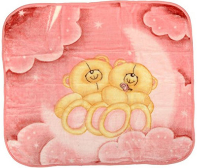 LOVEBIRDS Printed  AC Blanket(Polyester, Pink