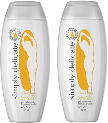 

Avon Anew Soothing feminine intimate wash pack of 2(combo)(100 ml, Pack of 2)
