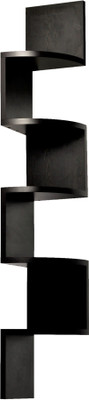 

Bluewud Morpheus Engineered Wood Open Book Shelf(Finish Color - Wenge)
