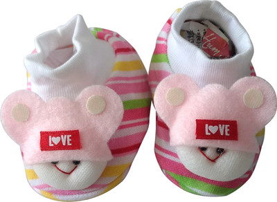 

Cheeseling NA Booties(Toe to Heel Length - 10 cm Multicolor)