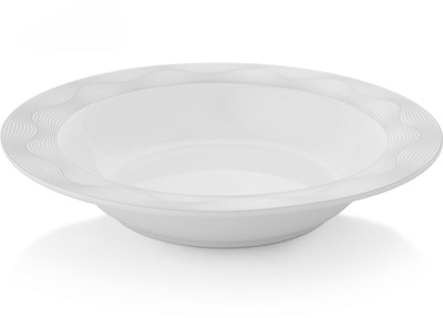 

Magppie BKR01423 Ceramic Bowl Set(White, Pack of 4)