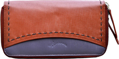 

Tamanna Casual Tan, Purple Clutch, Purple;tan