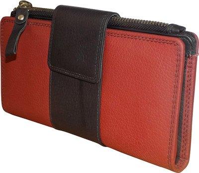 

Kan Casual Black, Red Clutch